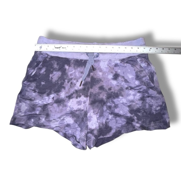ATHLETA Balance 4” Shortie Shorts - Positive Latitudes Tempest Violet Plus 1X - Picture 4 of 10
